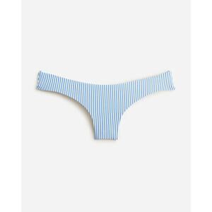 J. Crew NWT Blue White Seersucker Plus Bikini Bottom Size XXL